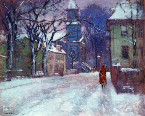  Paul Cornoyer December - Gloucester - Art Print