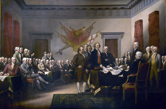  John Trumbull Declaration of Independence - Art Print