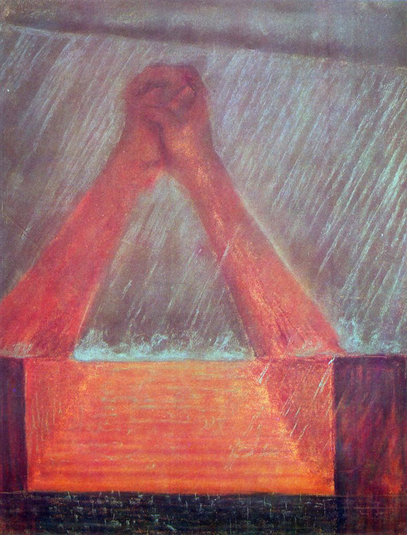  Mikalojus Ciurlionis Deluge IV - Art Print