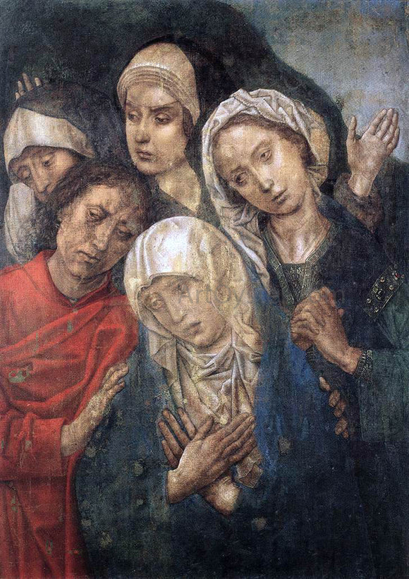  Hugo Van der Goes Deposition Diptych (Small Deposition, right wing) - Art Print