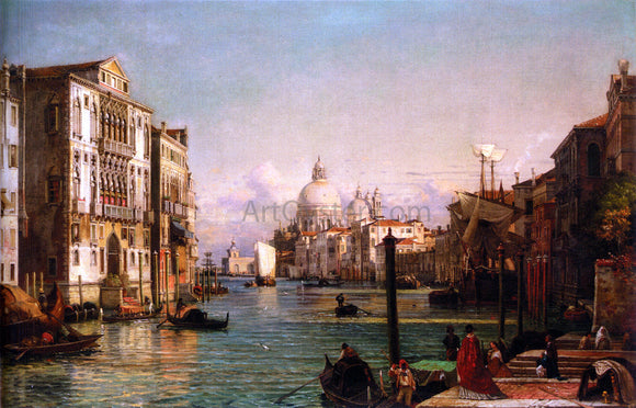  The Younger Friedrich Nerly Der Canale Grande, Venedig - Art Print