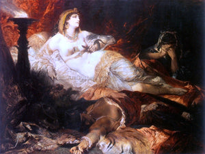  Hans Makart Der Tod der Kleopatra - Art Print