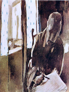  Paul Klee Der Zeichner am Fenster (also known as The Artist at the Window) - Art Print