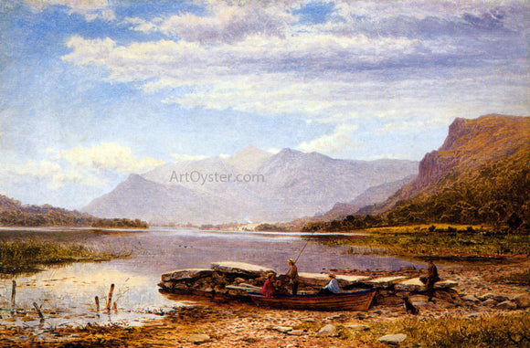  Benjamin Williams Leader Derwentwater from Ladore - Art Print