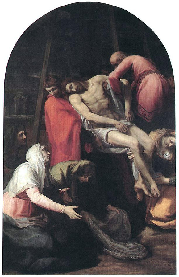  Bartolomeo Carducho Descent from the Cross - Art Print