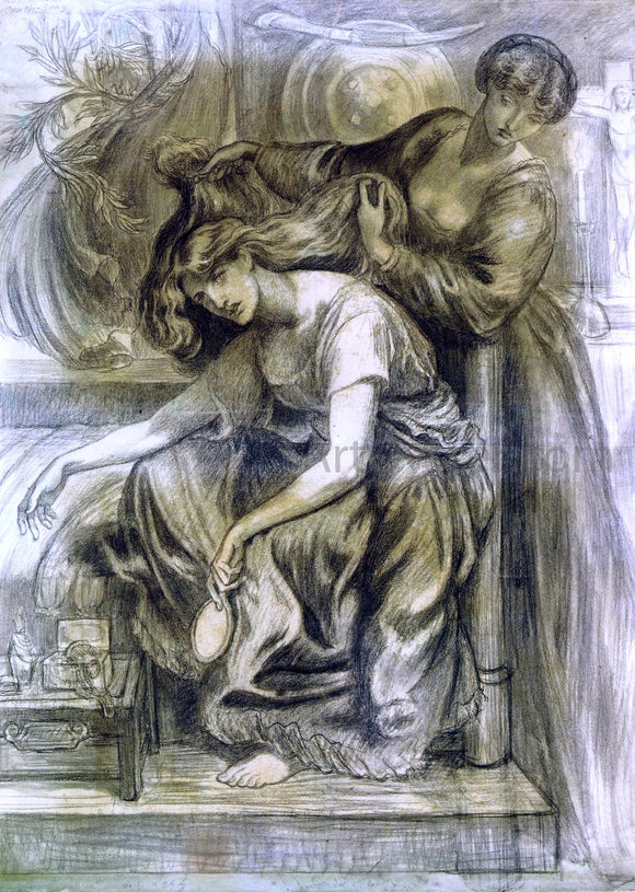  Dante Gabriel Rossetti Desdemona's Death Song - Art Print