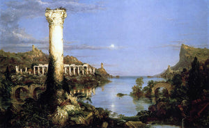  Thomas Cole Desolation - Art Print