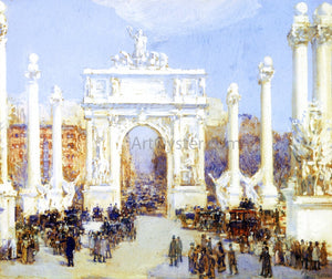  Frederick Childe Hassam Dewey's Arch - Art Print