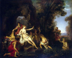  Louis Galloche Diana and Actaeon - Art Print