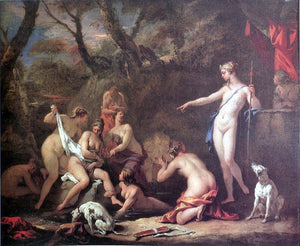  Sebastiano Ricci Diana and Callisto - Art Print