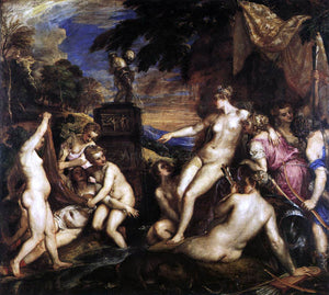  Titian Diana and Callisto - Art Print