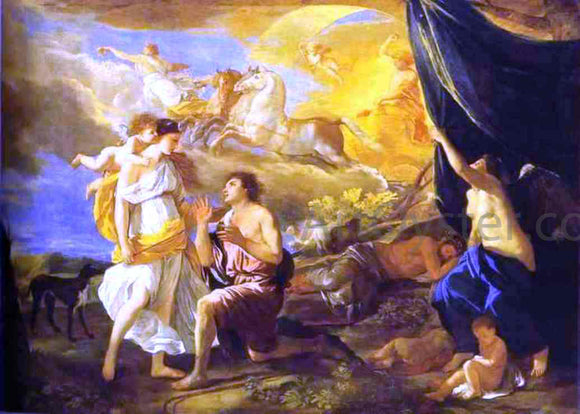  Nicolas Poussin Diana and Endymion - Art Print