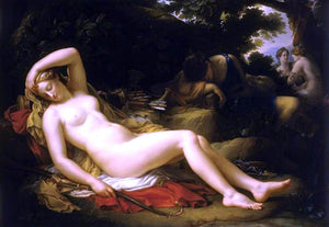  etienne-Barthelemy Garnier Diana and Her Nymphs - Art Print