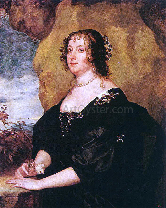  Sir Antony Van Dyck Diana Cecil, Countess of Oxford - Art Print