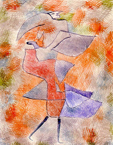  Paul Klee Diana in the Autumn Wind - Art Print