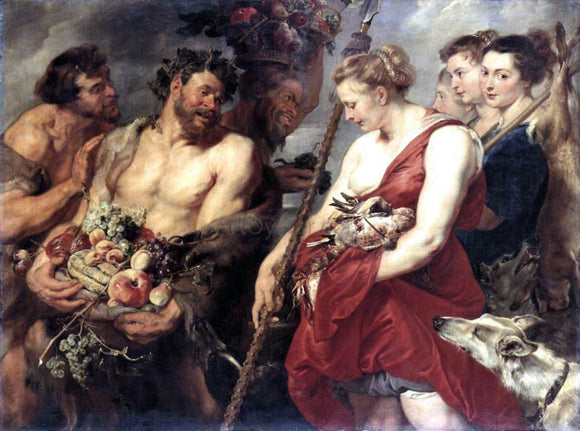  Peter Paul Rubens Diana Returning from Hunt - Art Print