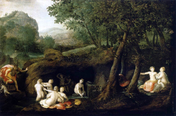  Bernaert De Ryckere Diana Turns Actaeon into a Stag - Art Print
