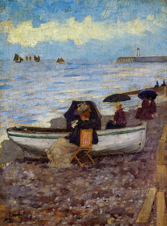  Maurice Prendergast Dieppe - Art Print