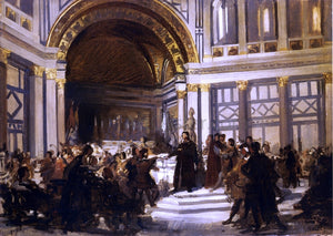  Antonio Puccinelli Dino Compagnoni in Mediatore della Pace tra Guelfi e Ghibellini - Art Print