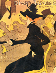  Henri De Toulouse-Lautrec Divan Japonais - Art Print