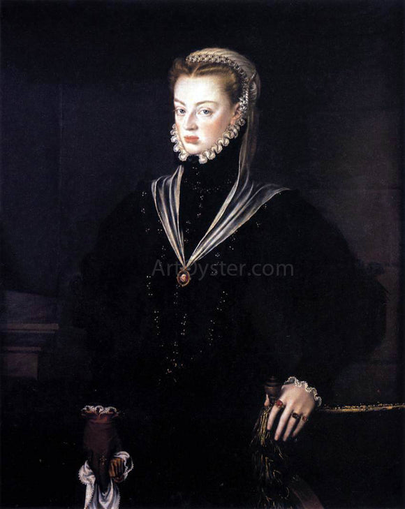  Alonso Sanchez Coello Dona Juana, Princess of Portugal - Art Print