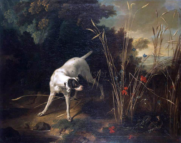  Jean-Baptiste Oudry Dog Pointing a Partridge - Art Print