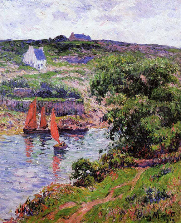  Henri Moret Dolain, Finistere - Art Print