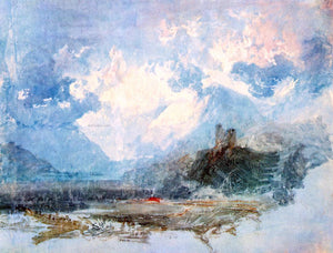  Joseph William Turner Dolbadern Castle - Art Print