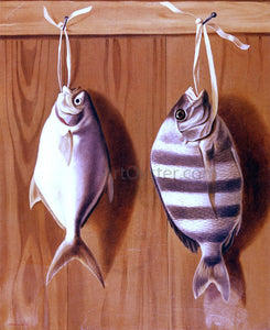  William Aiken Walker Dollar Fish and Sheephead - Art Print