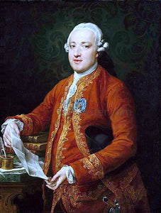  Pompeo Girolamo Batoni Don Jose Monino y Redondo, Count of Floridablanca - Art Print
