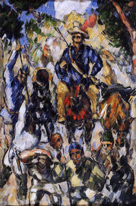  Paul Cezanne Don Quixote, Seen from the Front - Art Print