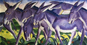  Franz Marc Donkey Frieze - Art Print