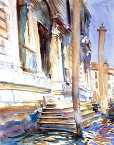  John Singer Sargent Doorway of a Venetian Palace - Art Print