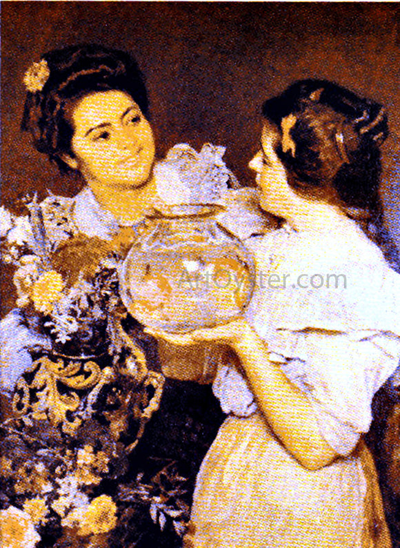 Jose Jimenez Y Aranda Dos Mujeres - Art Print