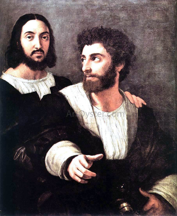  Raphael Double Portrait - Art Print