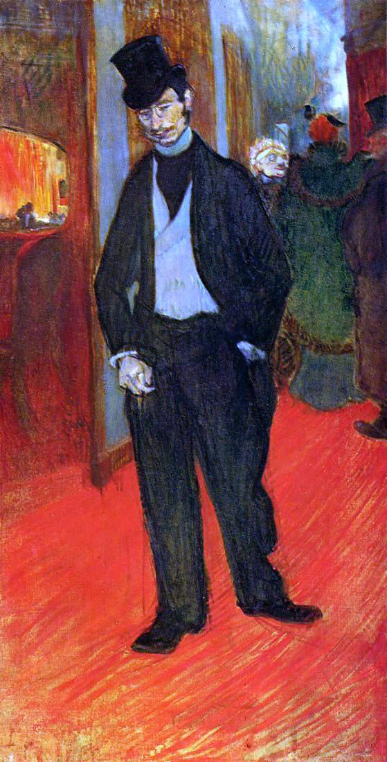  Henri De Toulouse-Lautrec Dr. Gabriel Tapie de Celeyran - Art Print