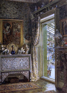  Sir Lawrence Alma-Tadema Drawing Room, Holland Park - Art Print