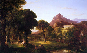  Thomas Cole Dream of Arcadia - Art Print