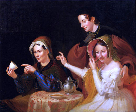  William Sidney Mount Dregs in the Cup (also known as Fortune Telling) - Art Print