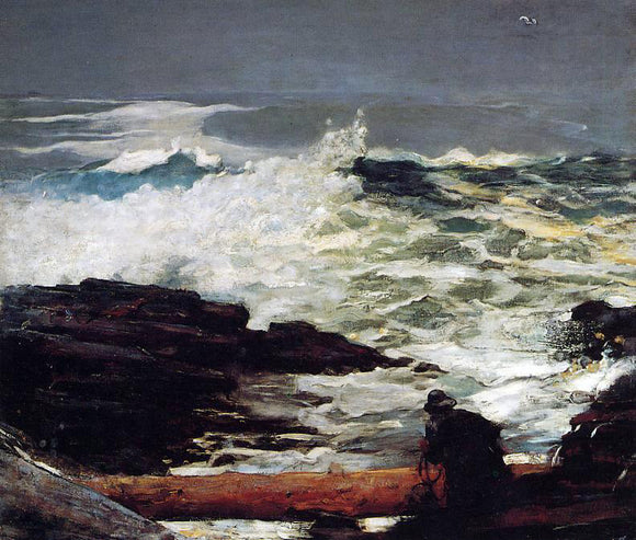  Winslow Homer Driftwood - Art Print