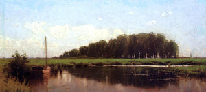  Alfred Thompson Bricher Duck Shootig on the Marshes - Art Print