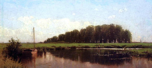  Alfred Thompson Bricher Duck Shootig on the Marshes - Art Print