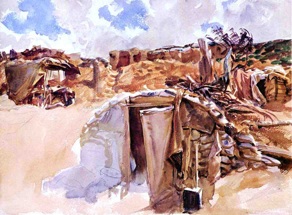  John Singer Sargent Dugout - Art Print