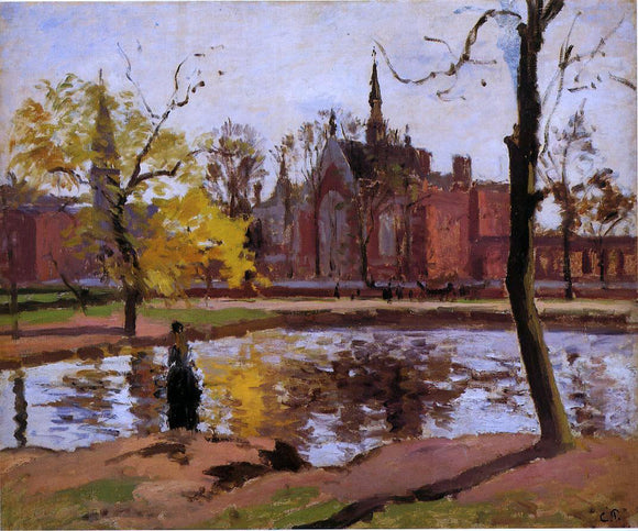  Camille Pissarro Dulwich College, London - Art Print