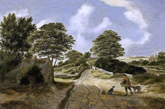  Nicolaes Hals Dune Landscape - Art Print