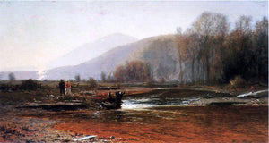  Jervis McEntee Dusk in the Foothills - Art Print