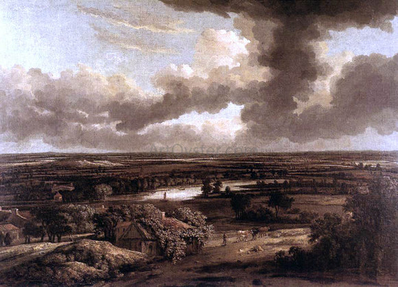  Philips Koninck Dutch Landscape Viewed from the Dunes - Art Print