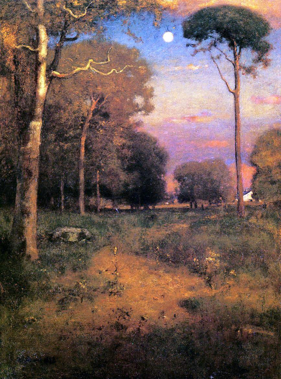  George Inness Early Moonrise, Florida (also known as Early Morning, Florida) - Art Print