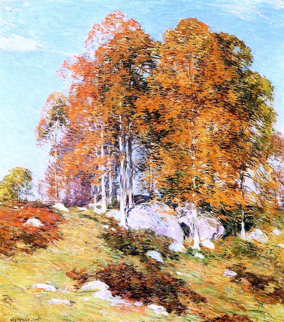  Willard Leroy Metcalf Early October - Art Print