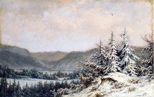  William Mason Brown Early Snow - Art Print